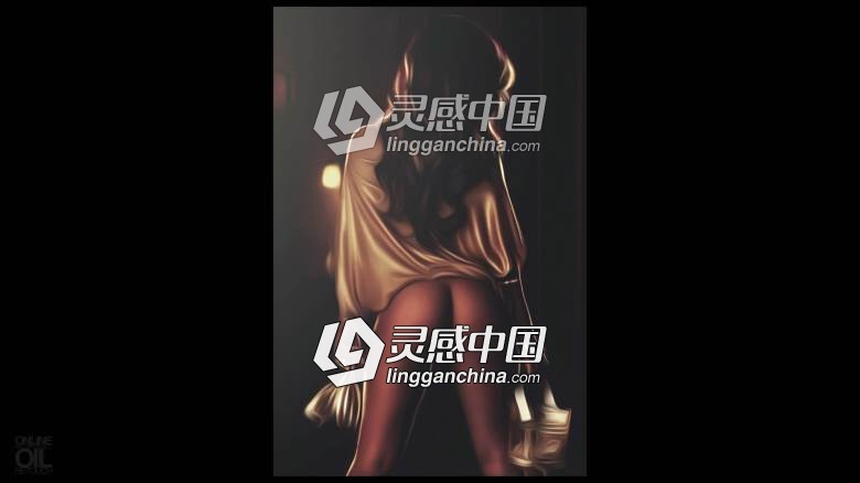 俄罗斯Max Twain油画风格私房人像修饰视频教程 Oil: Post Processing  灵感中国网 www.lingganchina.com