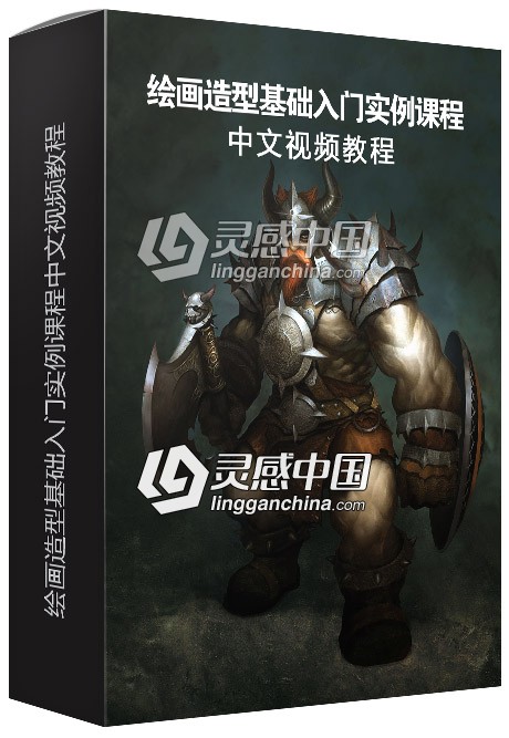绘画造型基础入门实例课程中文视频教程  灵感中国网 www.lingganchina.com