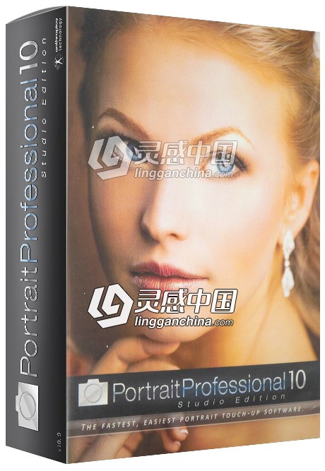 顶级人像智能磨皮美容插件Portrait Professional 10.9.5中文汉化版 支持PS CC 2019  灵感中国网 www.lingganchina.com