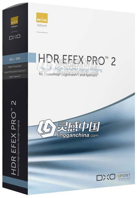 HDR渲染滤镜Nik Software HDR Efex Pro 2.003汉化版(32+64) 支持PS CC 2019  灵感中国网 www.lingganchina.com