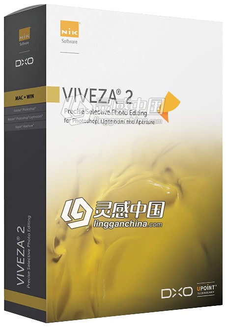 PS色彩光线滤镜Nik Software Viveza v2.009 汉化版（支持32+64位）  灵感中国网 www.lingganchina.com