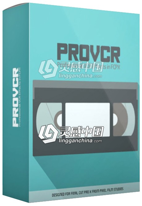 FCPX插件：80年代录像机磁带噪点雪花干扰视觉特效动画效果  灵感中国网 www.lingganchina.com