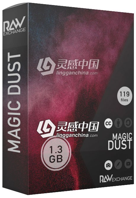 RAWexchange - 120张魔法尘埃粒子灰尘尘土摄影后期叠加合成素材  灵感中国网 www.lingganchina.com