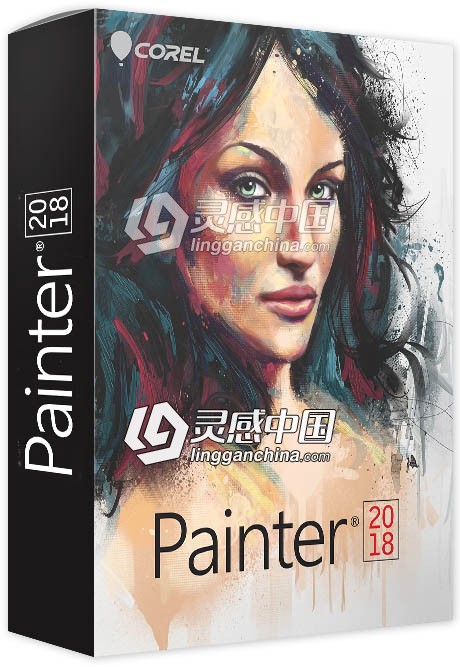 Corel Painter 2018 v18.0.0.600 中文/英文版 Win系统64位破解版下载 附视频安装教程  灵感中国社区 www.lingganchina.com