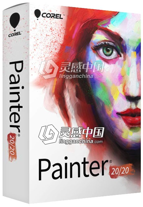 数字CG美术绘画软件 Corel Painter 2020 v20.0.0.256 中文破解版  灵感中国社区 www.lingganchina.com