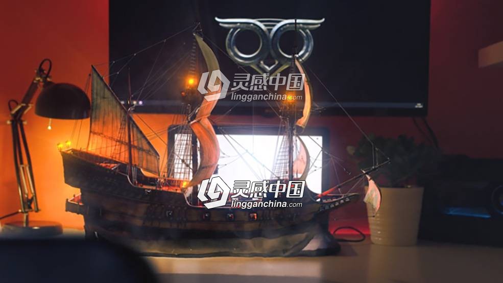 C4D使用Fusion在视频中添加三维对象视频教程  灵感中国网 www.lingganchina.com