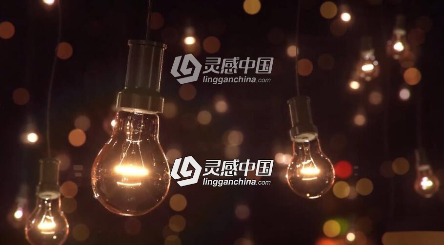 C4D使用Octane Render和After Effects渲染发光的灯泡视频教程  灵感中国网 www.lingganchina.com