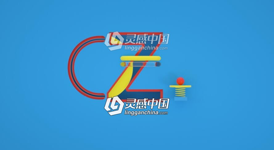 C4D 动力学运动图形动画制作视频教程Create Dynamic Letter Animations In C4D  灵感中国网 www.lingganchina.com