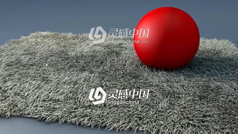 使用C4D毛发系统制作地毯效果视频教程 Modelagem de Tapetes com Hair  灵感中国网 www.lingganchina.com