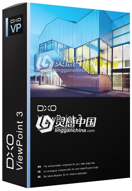 PS变形校正插件DxO ViewPoint 3.1.12完整汉化版 DxO ViewPoint 3 WINX64中文版  灵感中国网 www.lingganchina.com