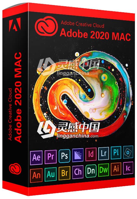 Adobe 2020 Mac系列软件合辑 Adobe Family (2020) Mac版【2019.12.24稳定更新版】  灵感中国网 www.lingganchina.com