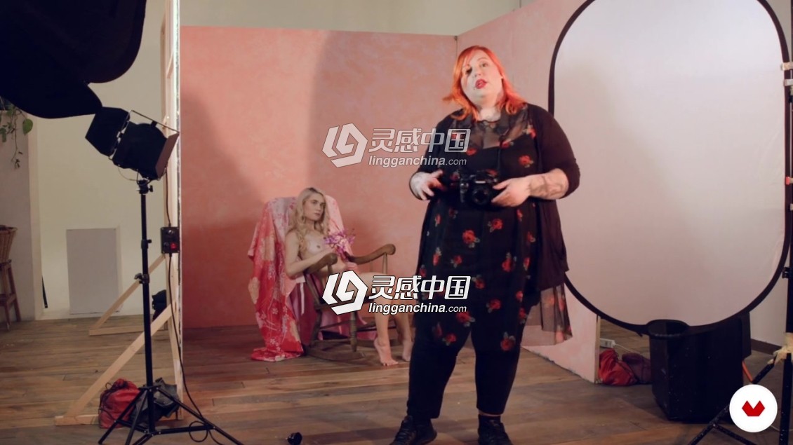 西班牙摄影师Rebeca Saray魔幻艺术私房人像摄影及后期视频教程  灵感中国网 www.lingganchina.com