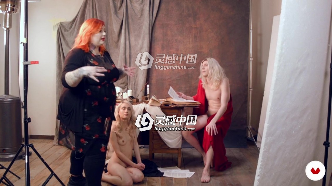 西班牙摄影师Rebeca Saray魔幻艺术私房人像摄影及后期视频教程  灵感中国网 www.lingganchina.com