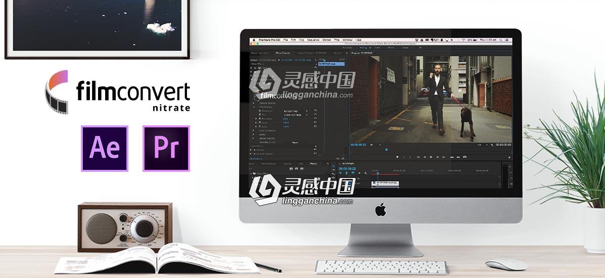数字转胶片Ae/Pr调色插件 FilmConvert Nitrate 3.06 Win/Mac破解版  灵感中国网 www.lingganchina.com