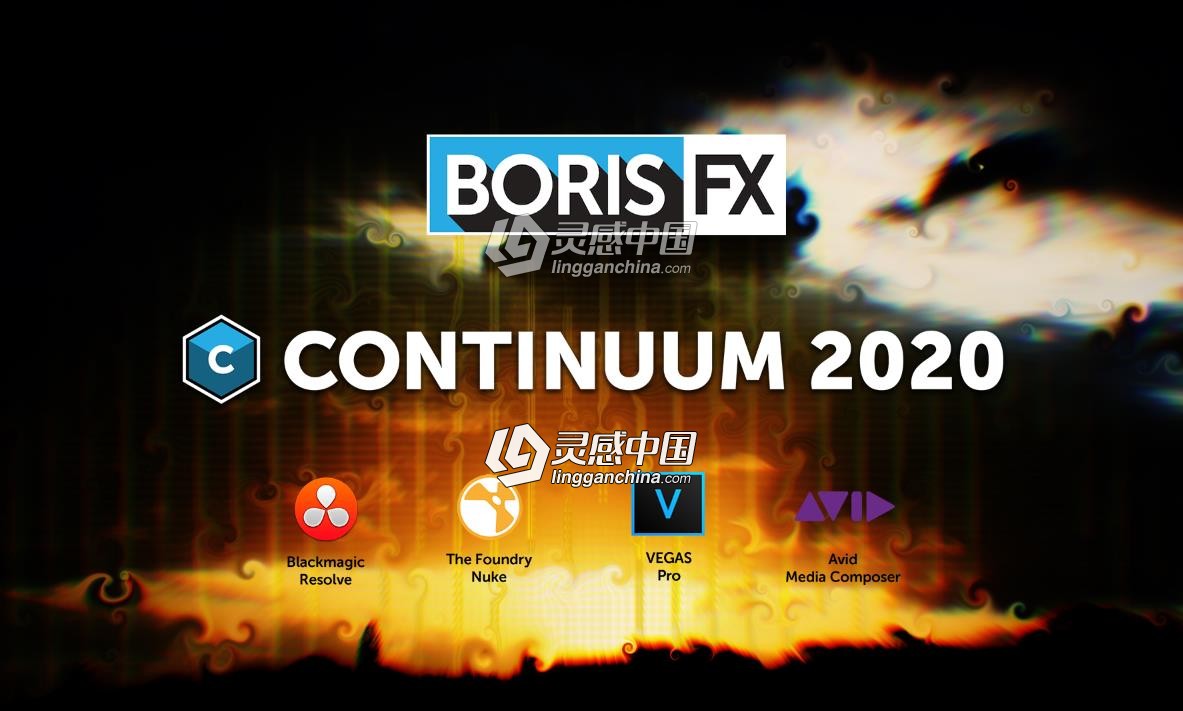 Nuke/达芬奇/Fusion/OFX视觉特效转场插件Continuum 2020 v13.0.2.606 Win/Mac破解版  灵感中国社区 www.lingganchina.com