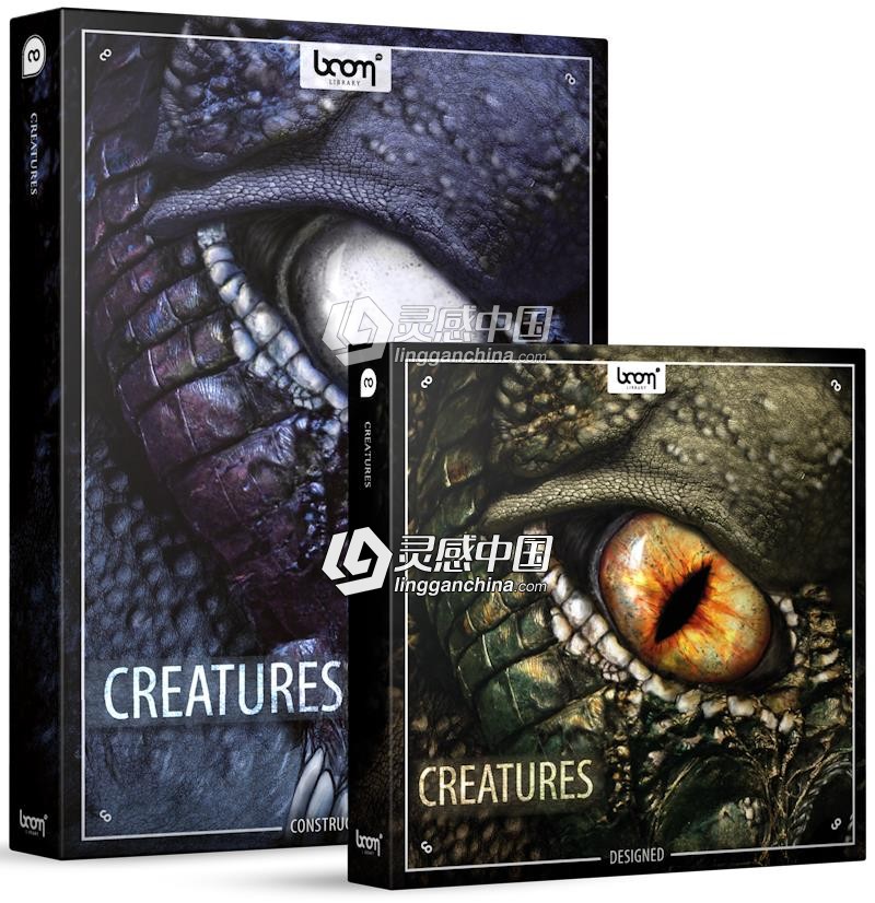 野兽恐龙猛禽等生物音效声效库 Boom Library – Creatures Designed  灵感中国网 www.lingganchina.com