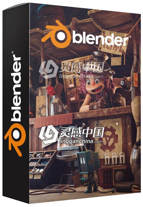 全能三维动画制作软件 Blender 2.81 Win/Mac开源免费下载使用  灵感中国社区 www.lingganchina.com