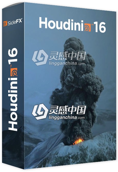 电影特效三维制作软件SideFX Houdini FX 16.5.536 Win破解版 免费下载  灵感中国社区 www.lingganchina.com