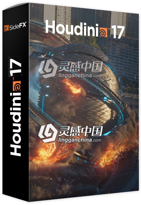 电影特效三维制作软件SideFX Houdini FX 17.5.360 Win破解版 免费下载  灵感中国社区 www.lingganchina.com