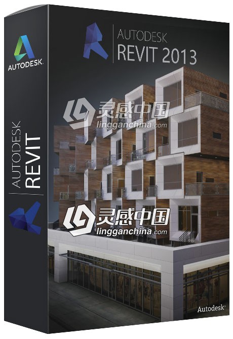 建筑信息建模BIM软件Autodesk Revit 2013 Win中文完整破解版免费下载 附安装破解教程  灵感中国网 www.lingganchina.com
