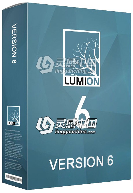 建筑模型可视化渲染软件 Lumion 6.0 Win64位中文破解版免费下载  灵感中国网 www.lingganchina.com