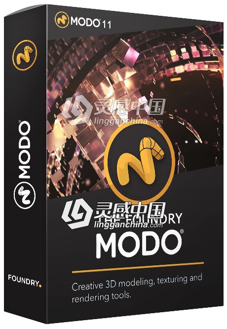 Modo三维建模设计软件The Foundry Modo 11.2v2 Win破解版免费下载  灵感中国网 www.lingganchina.com