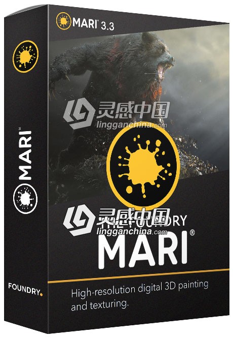 Mari三维纹理绘制软件The Foundry Mari 3.3v1 for Mac破解版免费下载  灵感中国社区 www.lingganchina.com