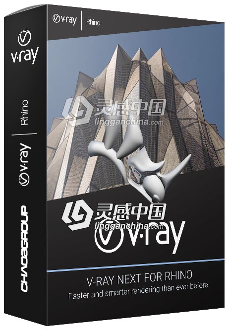 Vray渲染器Rhino插件 V-Ray Next 4.10.02 for Rhino 5-6 Win破解版免费下载  灵感中国网 www.lingganchina.com