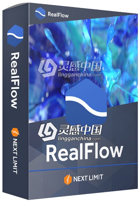 RealFlow流体模拟3DS Max插件 NextLimit RealFlow for 3ds Max 1.0.0.0027 Win破解版  灵感中国网 www.lingganchina.com