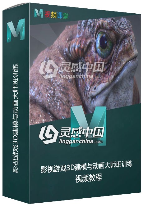 影视游戏3D建模与动画大师班训练视频教程  灵感中国网 www.lingganchina.com