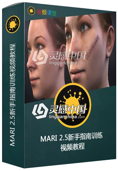 MARI 2.5新手指南训练视频教程  灵感中国网 www.lingganchina.com