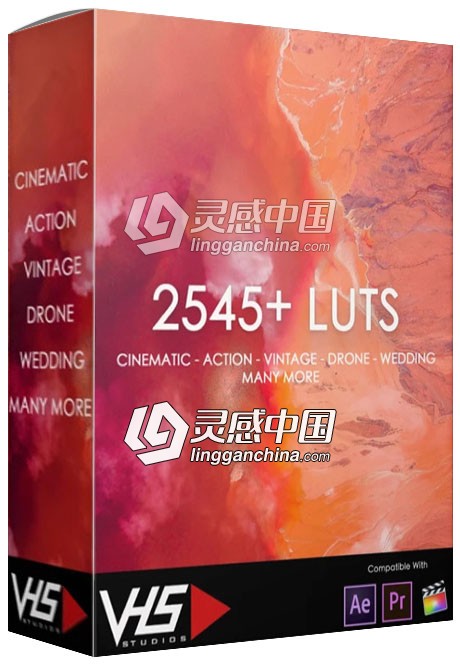 2545个电影级创意VLOG时尚婚礼人物环境复古VHS-LUTs预设合集  灵感中国网 www.lingganchina.com