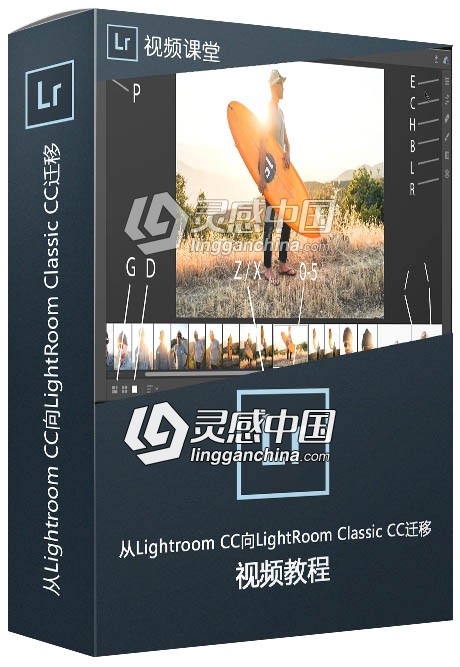 从Lightroom CC向LightRoom Classic CC迁移工作流程视频教程  灵感中国网 www.lingganchina.com