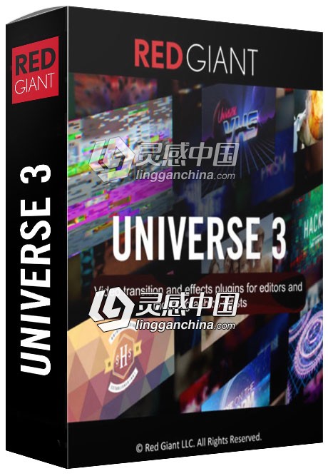 红巨人视觉特效和转场插件包 Red Giant Universe v3.2.2 Win/Mac序列号注册破解版  灵感中国社区 www.lingganchina.com