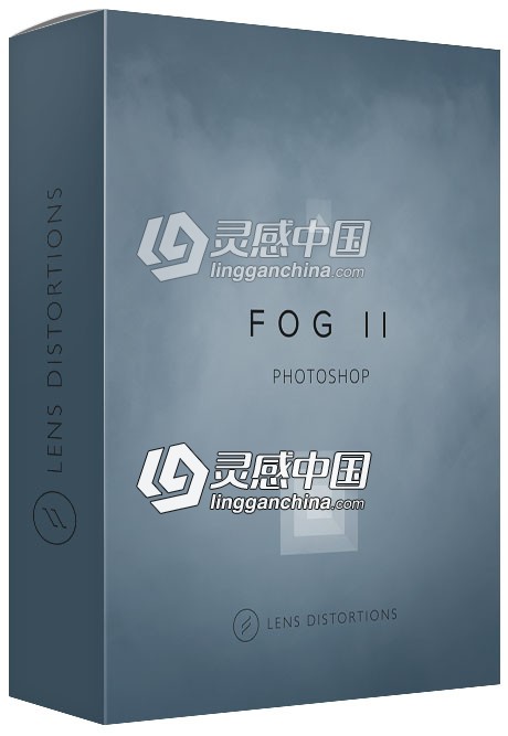 Lens Distortions系列自然光元素雾效果PS动作+25组雾效果素材第二套 Fog ll  灵感中国网 www.lingganchina.com