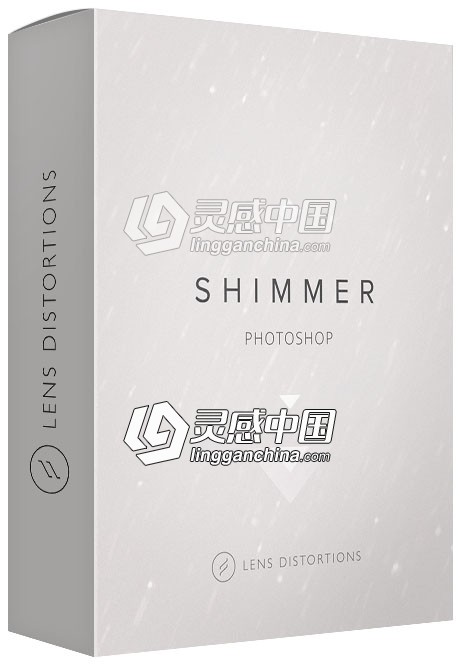 Lens Distortions系列自然光元素微光光斑效果PS动作+30组微光光斑效果素材 Shimmer  灵感中国网 www.lingganchina.com