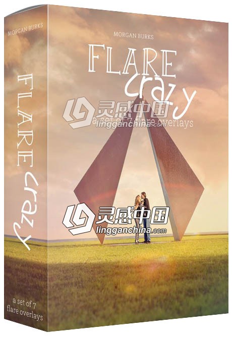 阳光耀斑高清叠加合成素材 MB Flare Crazy Overlays  灵感中国网 www.lingganchina.com