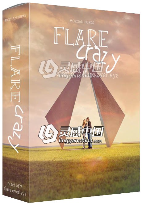 阳光耀斑高清叠加合成素材 MB Flare Crazy Overlays  灵感中国社区 www.lingganchina.com