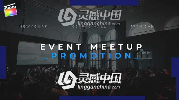 企业商务图文展示产品介绍开场动画FCPX插件  灵感中国网 www.lingganchina.com