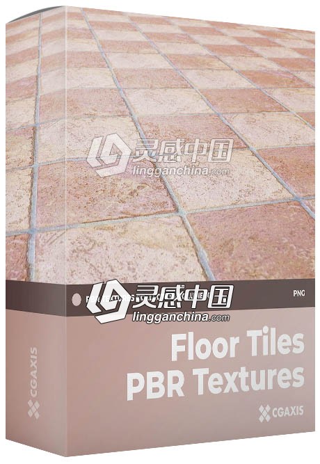 地砖贴图材质-高清4096x4096素材合集100P Floor Tiles PBR Textures  灵感中国社区 www.lingganchina.com