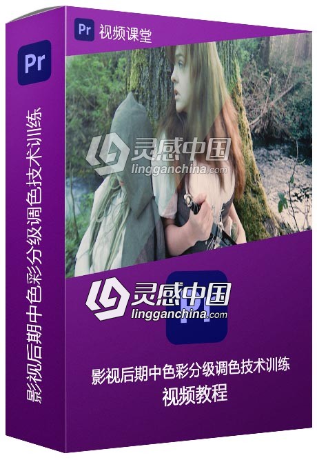 影视后期中色彩分级调色技术训练视频教程  灵感中国网 www.lingganchina.com