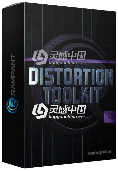 2500组影视级失真残像拖影毛刺模拟特效4K高清视频素材合集  灵感中国网 www.lingganchina.com