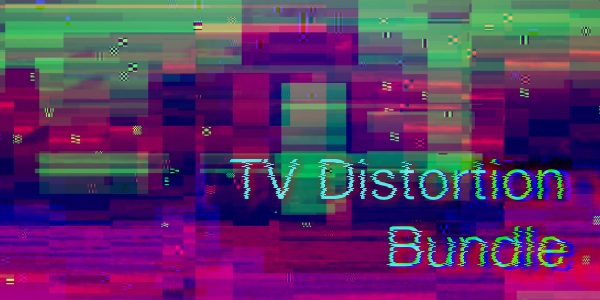 画面像素破损信号干扰色彩分离失真中文汉化AE/PR插件TV Distortion Bundle  灵感中国网 www.lingganchina.com