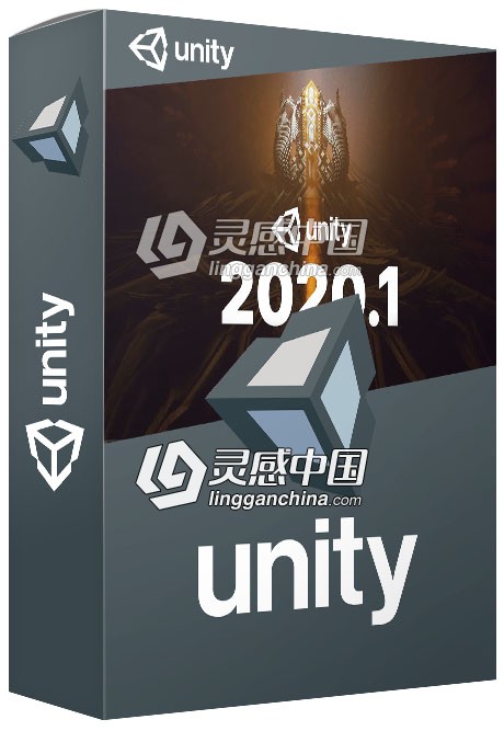 Unity Pro游戏开发引擎软件Unity Pro 2020.1.1F1 Win破解版 附图文安装教程  灵感中国社区 www.lingganchina.com