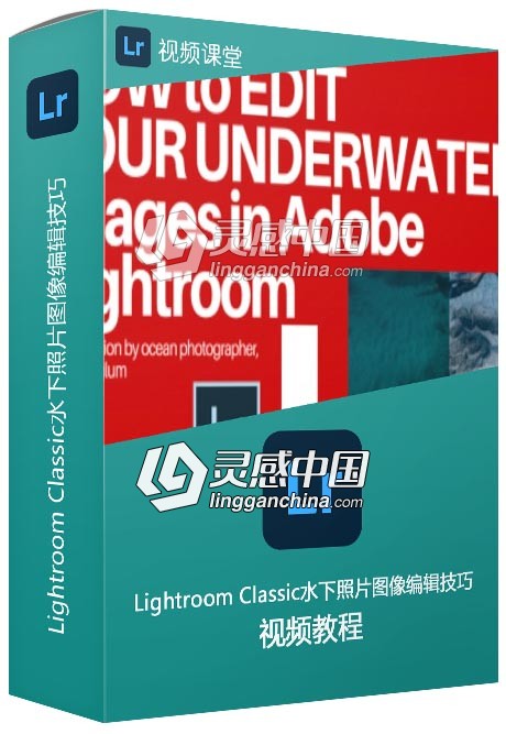 Lightroom Classic水下照片图像编辑技巧视频教程  灵感中国网 www.lingganchina.com
