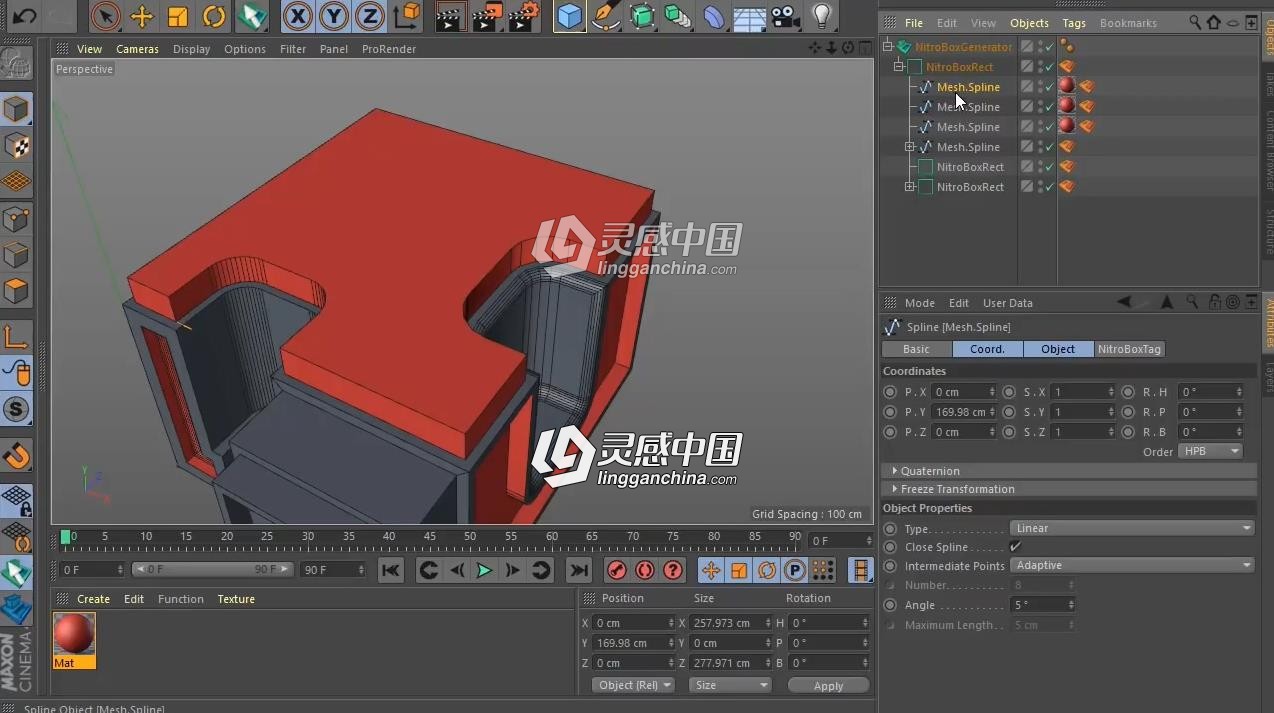 硬面建模高级工具C4D插件 Nitro4D NitroBoxTool v1.07 Win/Mac破解版  灵感中国社区 www.lingganchina.com