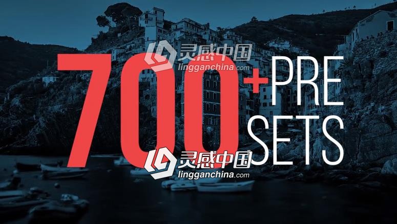 700个图形遮罩视频转场效果PR预设  灵感中国网 www.lingganchina.com