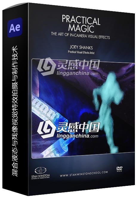 混合液态与残像视觉特效拍摄与制作技术视频教程  灵感中国网 www.lingganchina.com