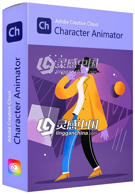 Adobe Character Animator 2020_3.4.0.185 MAC Ch 2021中英文版一键安装完整版  灵感中国网 www.lingganchina.com