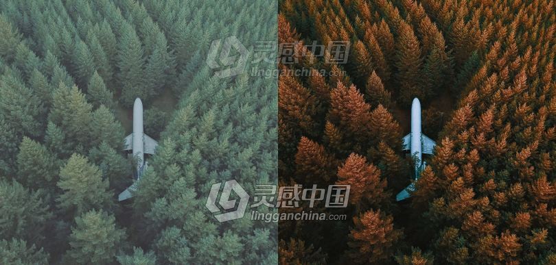 Colorist Factory –132个好莱坞电影色彩视频调色LUTS预设-支持AE/Pr/FCPX/达芬奇/PS  灵感中国网 www.lingganchina.com